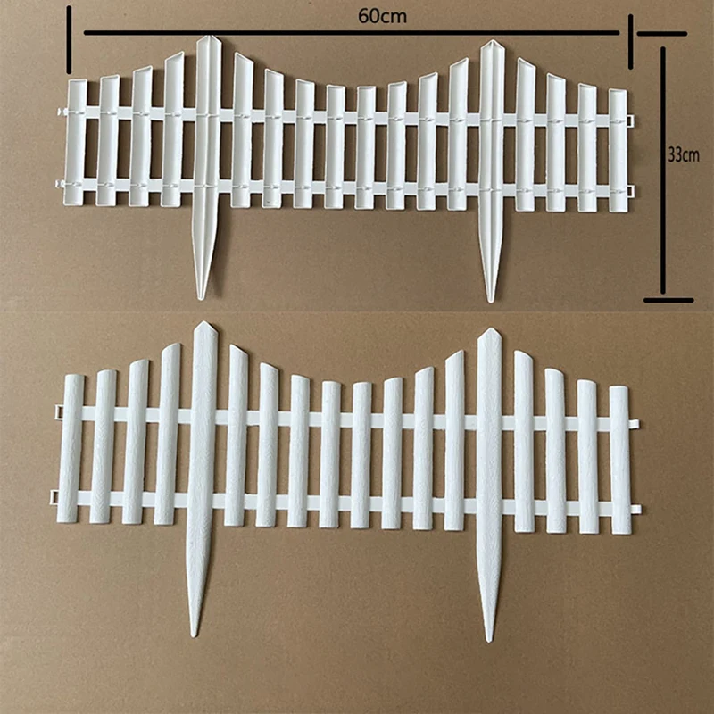 6 шт. двор внутренний или открытый садовый забор пластиковый детский сад цветок