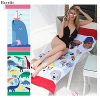 rectangle beach towel cotton soft water absorbing breathable adult toalla playa grande serviette de plage blanket throw gift rug