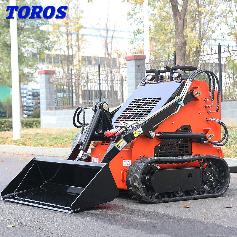 

Euro 5 CE EPA Small Loader China Manufacturer Small Skid Steer Loader 800KG 1 ton Mini Skid Loader For Sale