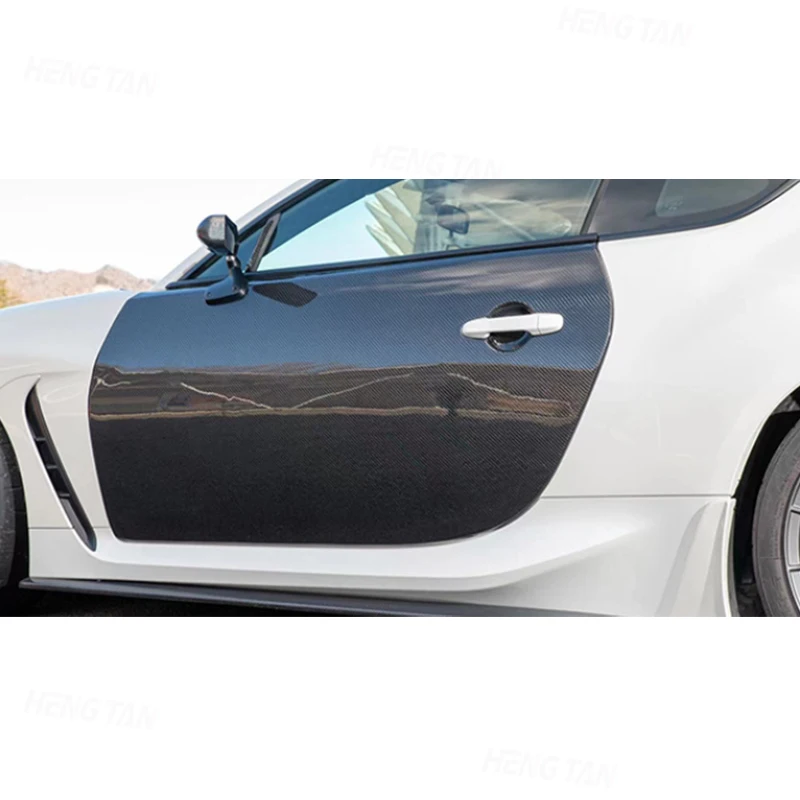 Углеродное волокно для Toyota GR86 Subaru BRZ ZN8 ZD8 ZC8 2019 + крыло автомобильной двери Боковая