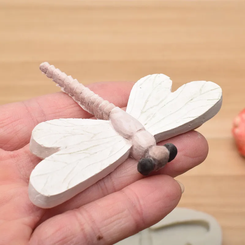 

3D стрекоза, ручная работа, форма для помадки, торта, инструменты для изготовления шоколада