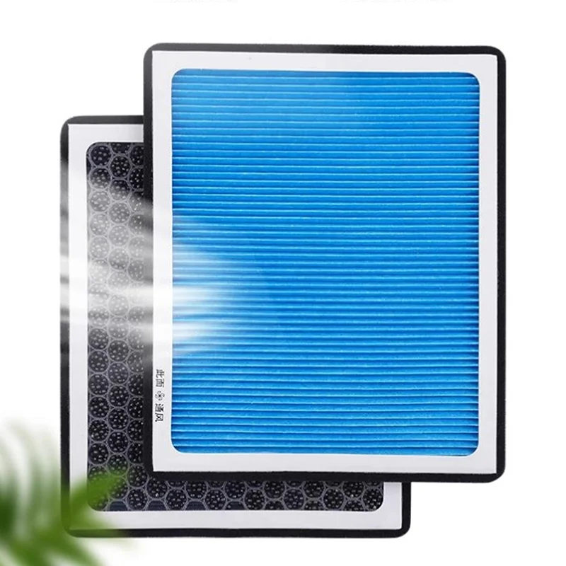 

Для Byd Atto 3 Yuan Plus 2021-2024 автомобильный фильтр для кондиционера с активированным углем, фильтрующий элемент для кондиционера, фильтр