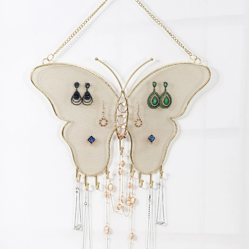 

Jewelry Display Stand Copper Material Earring Display Holder for Rings