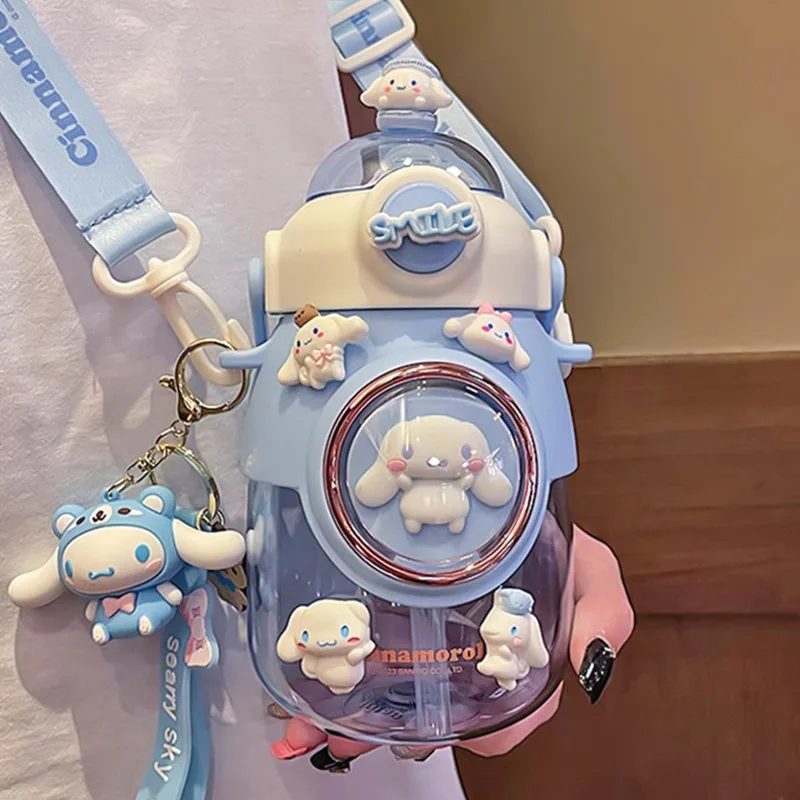 

Новинка, 820 мл, милая фотография, милая портативная чашка Kuromi My Melody Cinnamoroll, мультяшный аниме, лимонный подарок