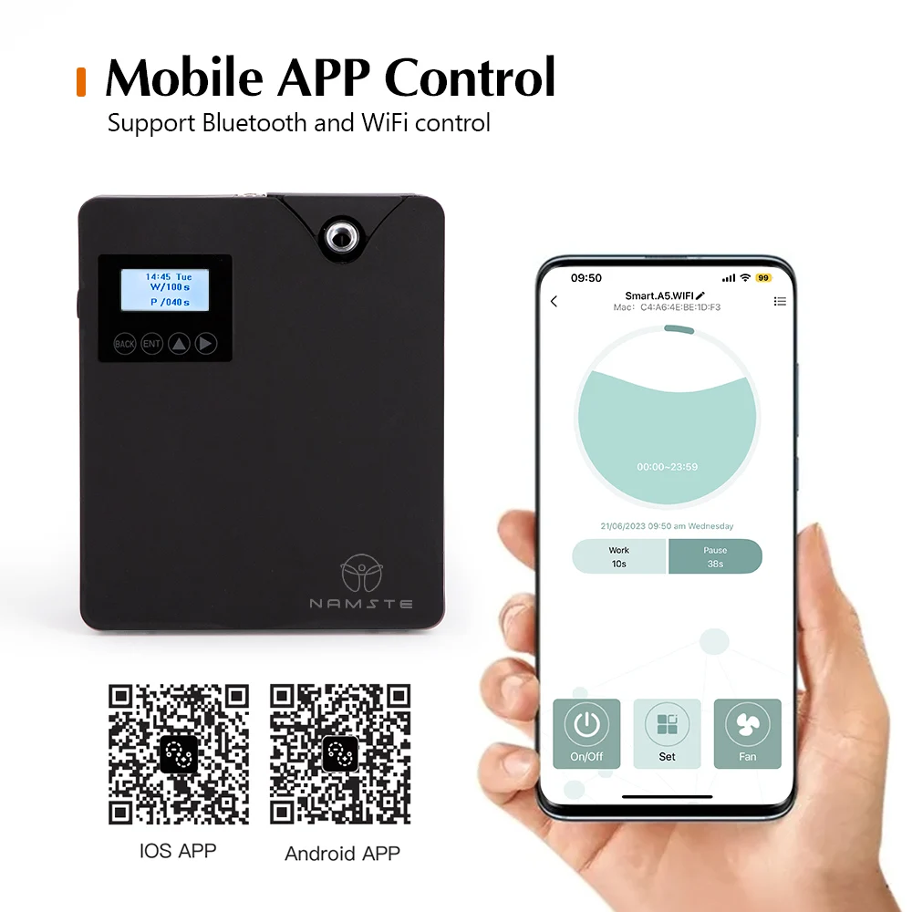 

NAMSTE ароматический диффузор для дома, освежители воздуха, распылитель, профессиональный отель, диффузор аромата для комнаты, умная ароматическая машина, большая комната