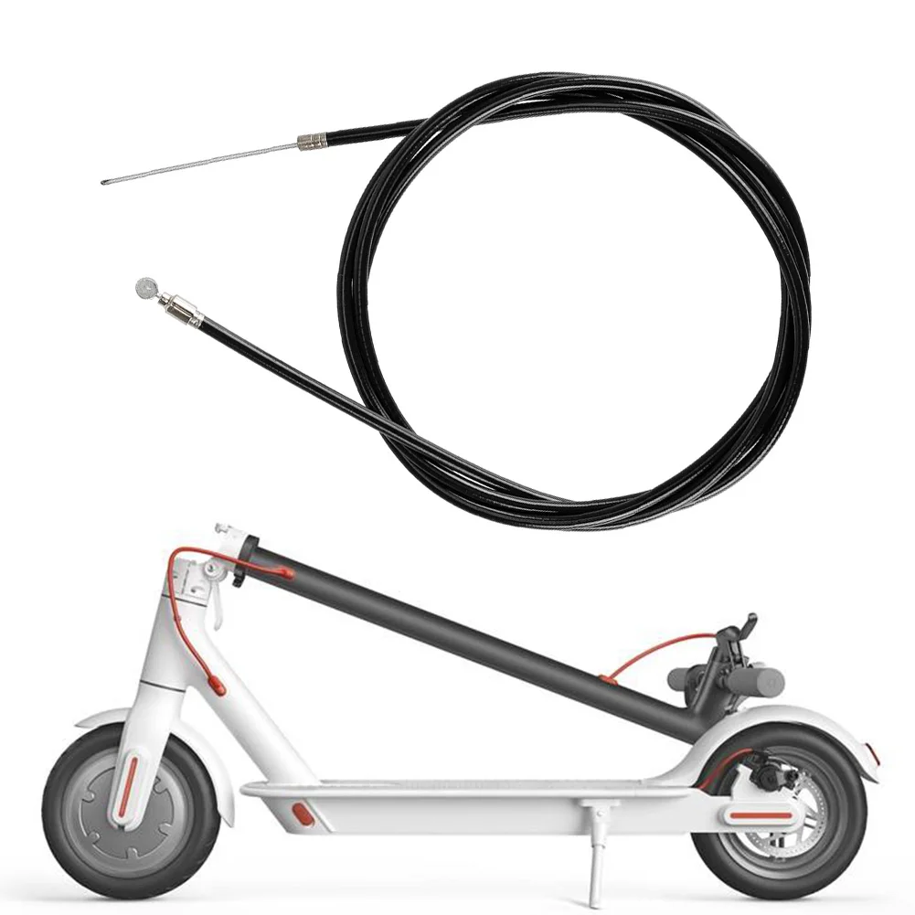 

Brake Line For Xiaomi M365/Pro/Pro2 Electric Scooter Accessories 1.85m Steel+PC Brake Cable Black Wire Tube E-scooter Parts