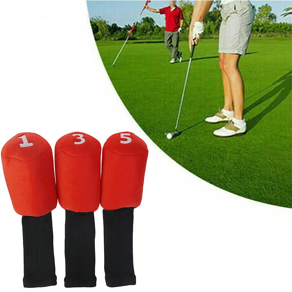 

Practical Interchangeable Number Tag Gift Golf Accessories Golf Head Covers Club Protector Driver Wood Headcover