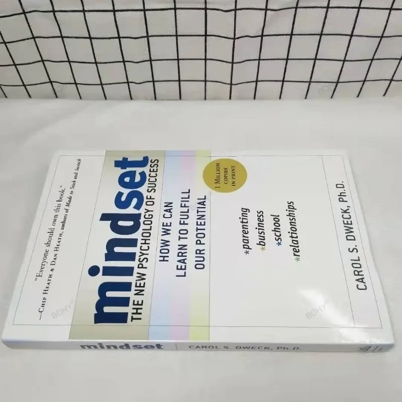 Mindset The New Psychology Of Success English Book Carol S. Dweck Вдохновляющая книга для иностранной