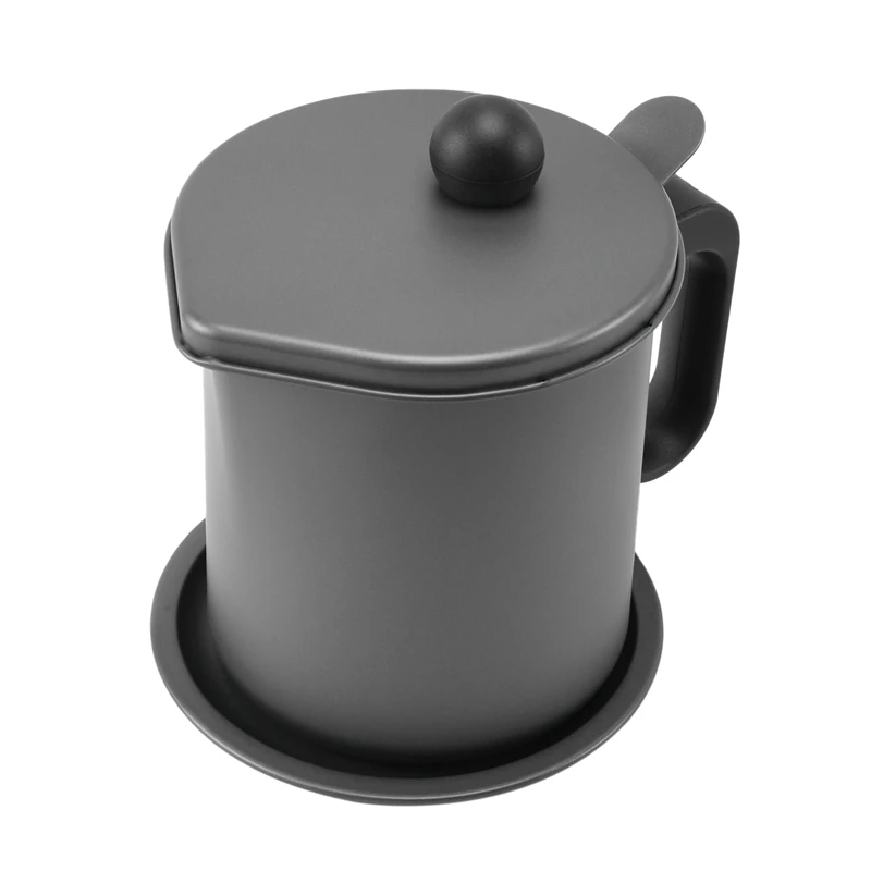 

Strainer 1.7L Oil Pot Cooking Oil Filter Oil Container Grease Can With Suitable For Storing Frying Oil