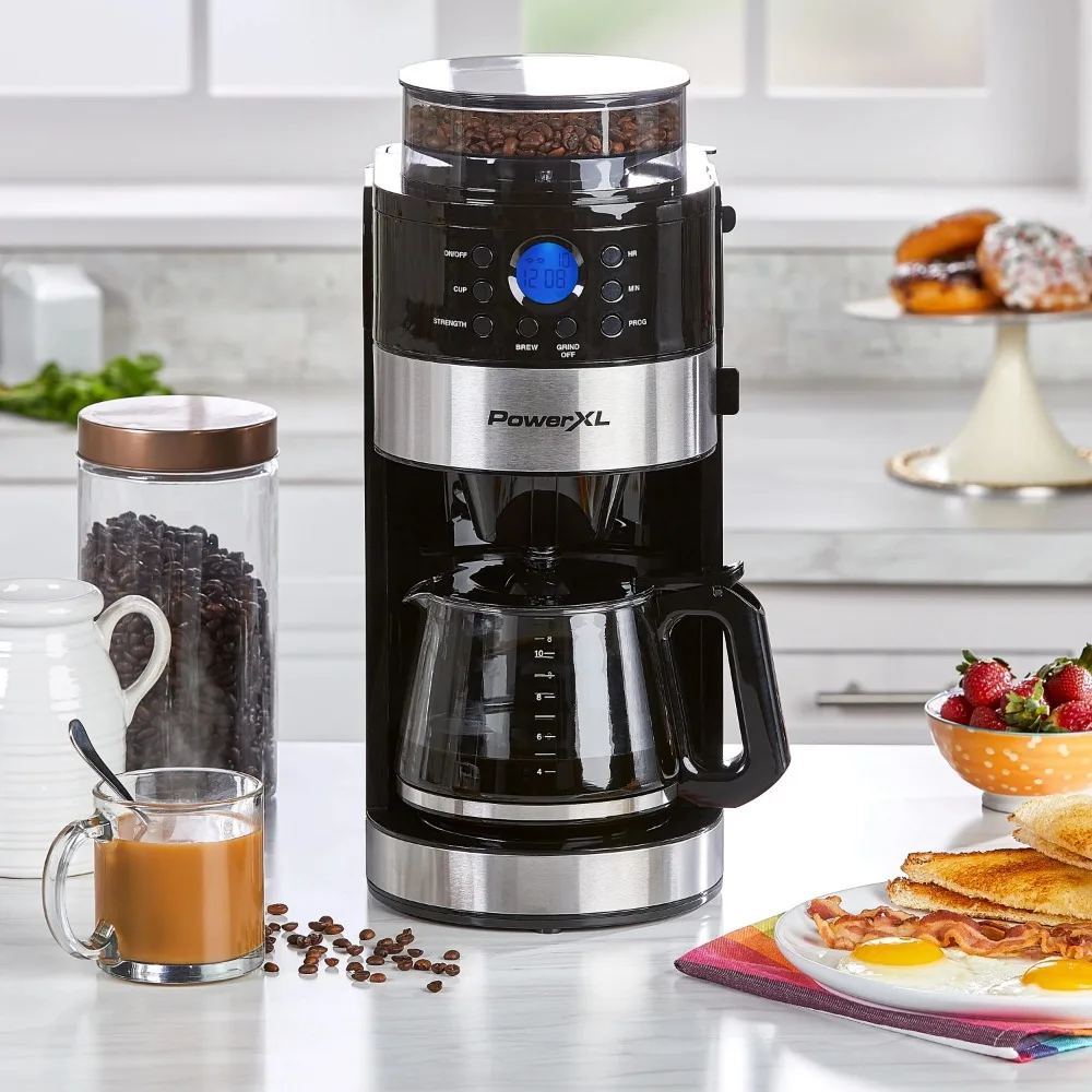 

Coffee Maker with Strength & Flavor Control Smart Brew, 10-Cup Drip