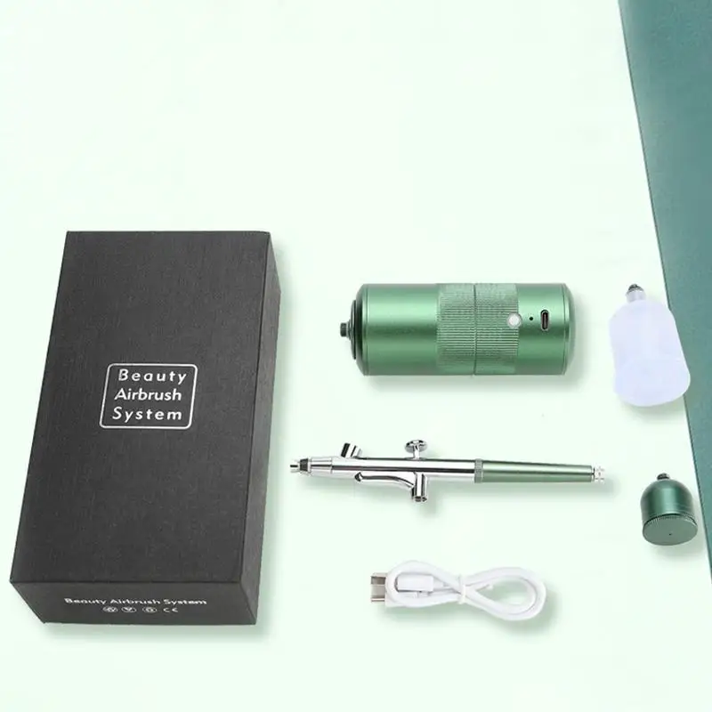 

Профессиональный Аэрограф Beauty Deluxe, набор для макияжа и основы, Портативный Аэрограф, аппарат для макияжа, усиление кожи для начинающих