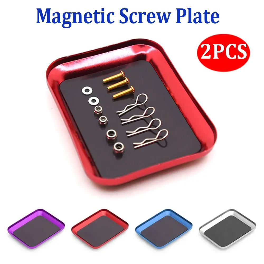 2 шт. магнитная пластина из алюминиевого сплава для ремонта радиоуправляемых