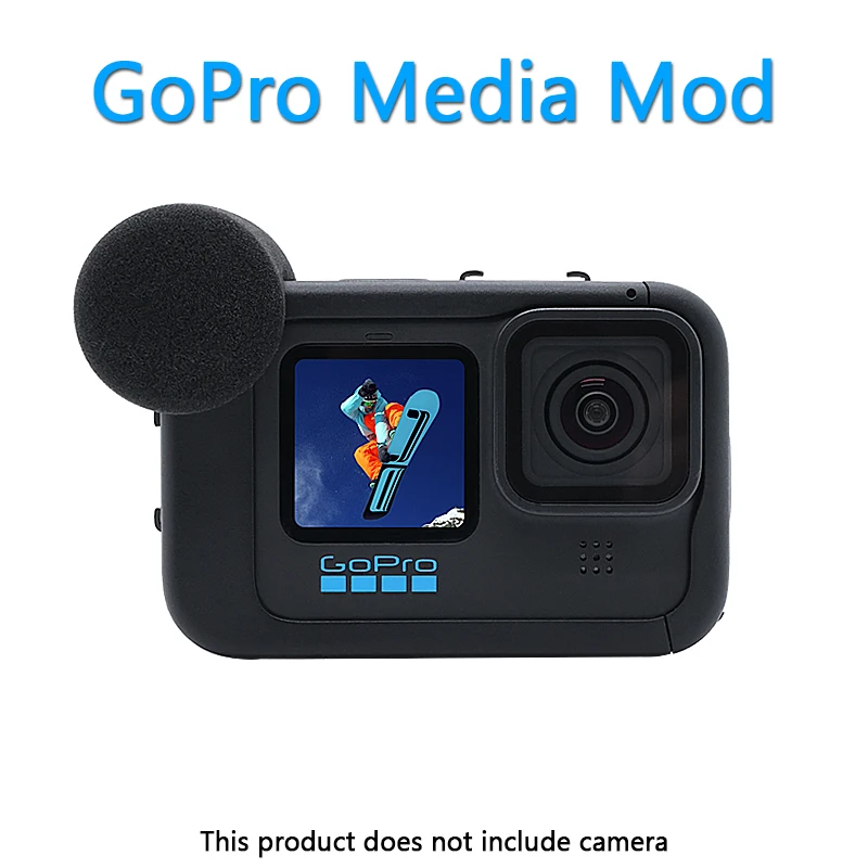Внешняя рамка микрофон шумоподавления DHhanqisen для GoPro Hero 12/11 ...