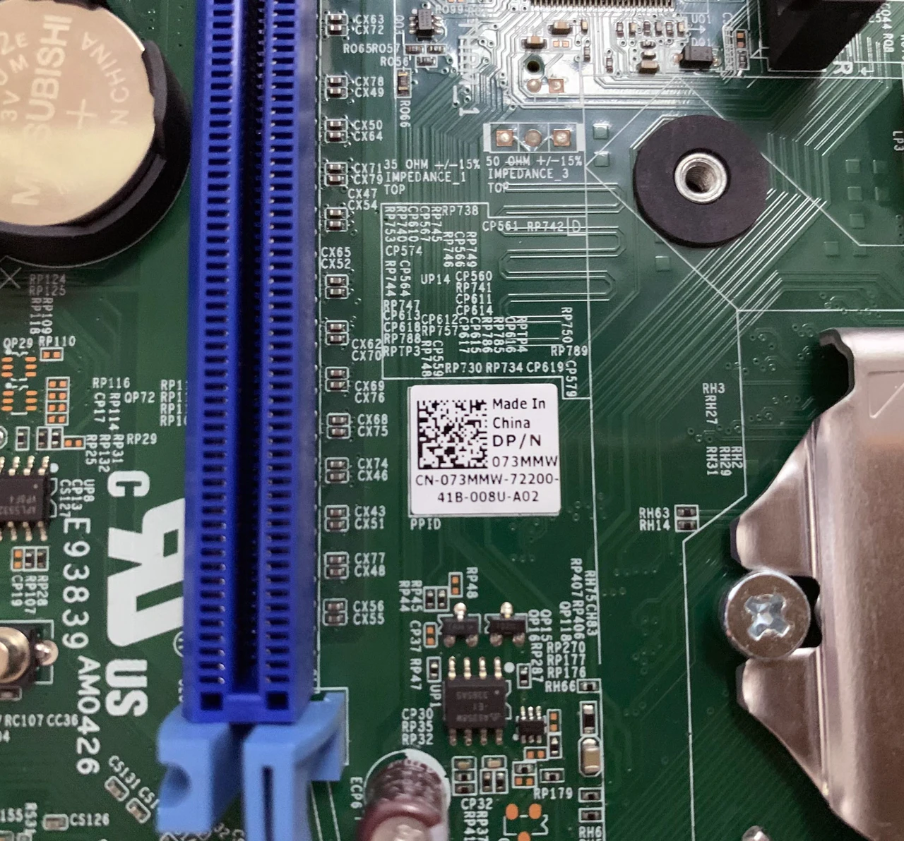 Материнская плата для DELL T1700 EX2 T20 MT 48DY8 JVY7H 73MMW MJDMH