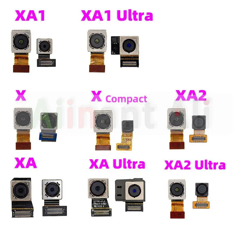 

Оригинальная Задняя Основная камера гибкий кабель для Sony Xperia X XA XA1 XA2 ультракомпактная маленькая Большая передняя камера гибкий кабель