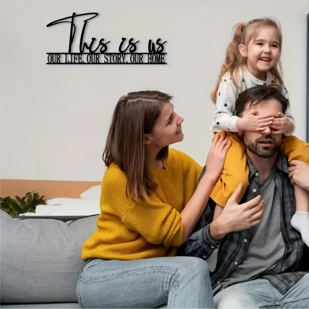 Набор Из Трех Металлических Настенных Художественных Деталей Креативная