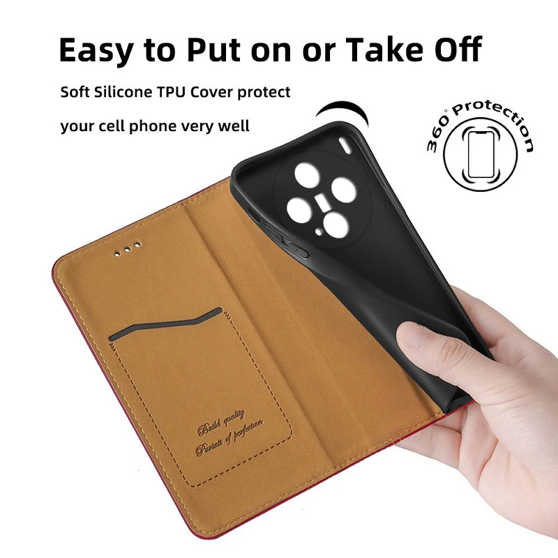 Флип-кожаный чехол для телефона Vivo X300 Чехол Vivo X300 Pro Cover Global Version Wallet Shell Etui Vivo Case X300 5G X 300 Pro Capa (art.: 3920d321ee4ca) - 3920d321ee4ca