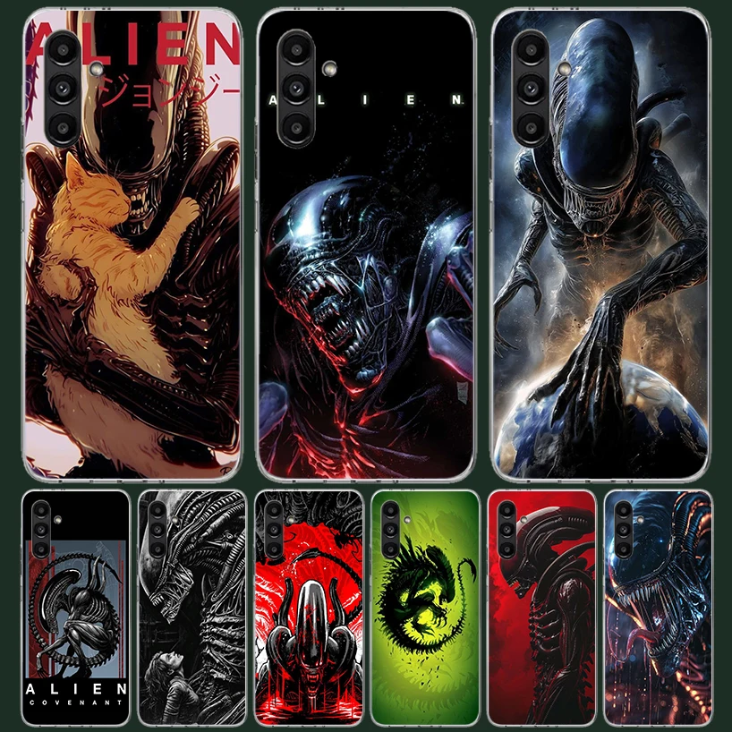 Фото Крутой чехол для телефона A-Alien X-Xenomorph для Samsung Galaxy A13 A14 A15 A16 A17 A53 A54 A55 A56 A33 A34 A35 A36 A23 A24 A25 A26 A05S №1