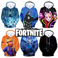 men and women fortnite hoodie battle royale cartoon esports jacket tops teen clothes kids hoodies 3d harajuku sweatshirt