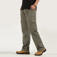 mens spring pant warm casual pocket cargo pants summer trouser brushed fashion loose long plus size baggy worker men