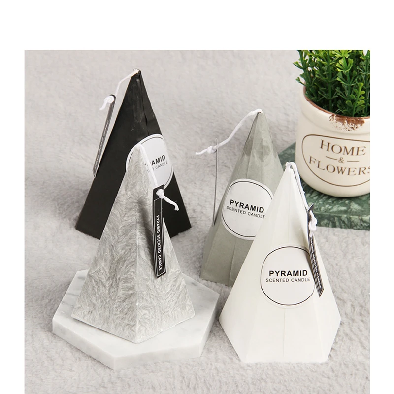 

Nordic Pentagonal Geometric Scented Candles Creative Home Decoration Scented Candles Party Decoration Gifts Souvenirs