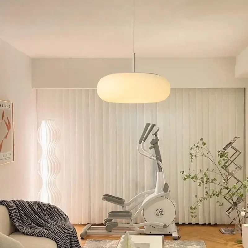 Лампа для спальни полного спектра скандинавский простой современный кремовый