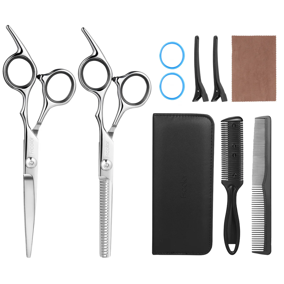 

8PCS Hair Cutting Set Hairdressing Tool Kits Scissor Hairdressing Hairdressing Scissors Hair Cutting Scissors Set Hair Shears