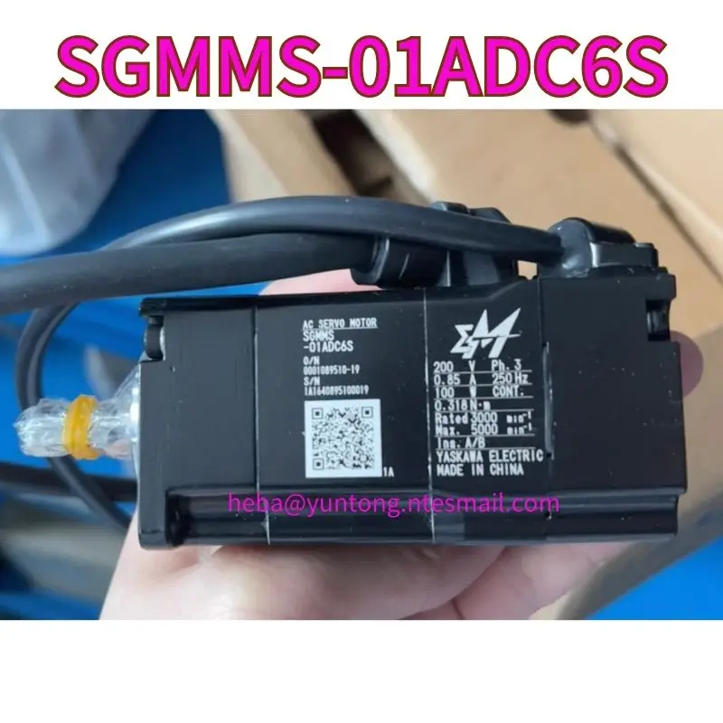 Новый серводвигатель мощностью 100 Вт SGMMS-01ADC6S