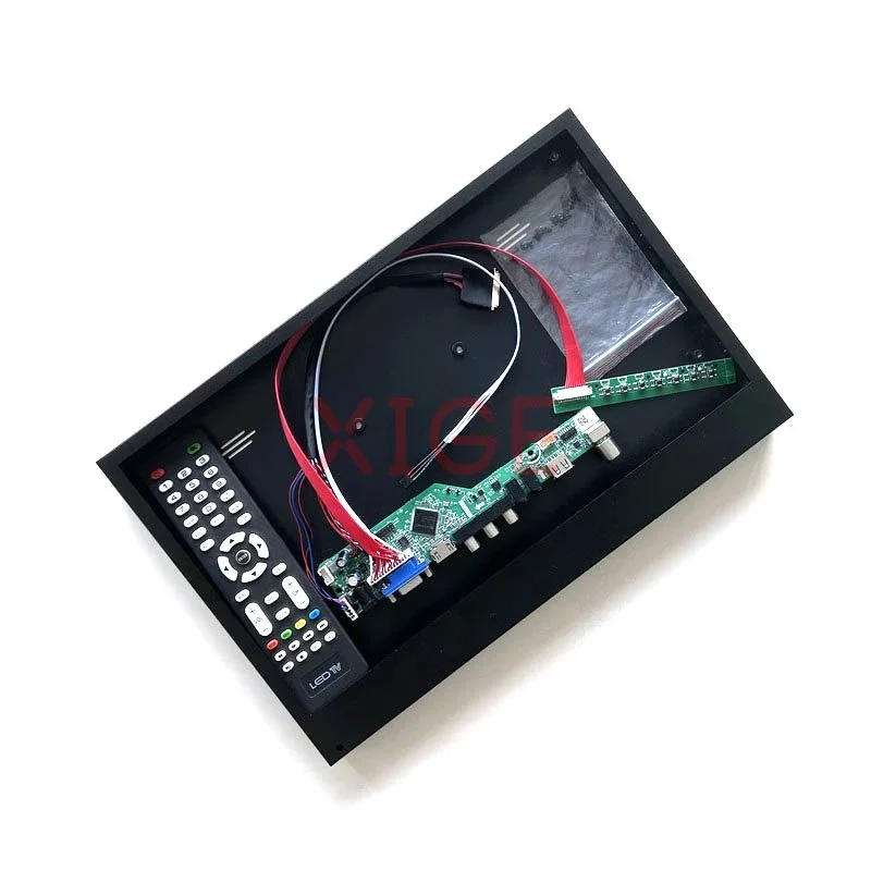 Плата драйвера контроллера + металлический корпус Для LP156WH3(TL) монитора