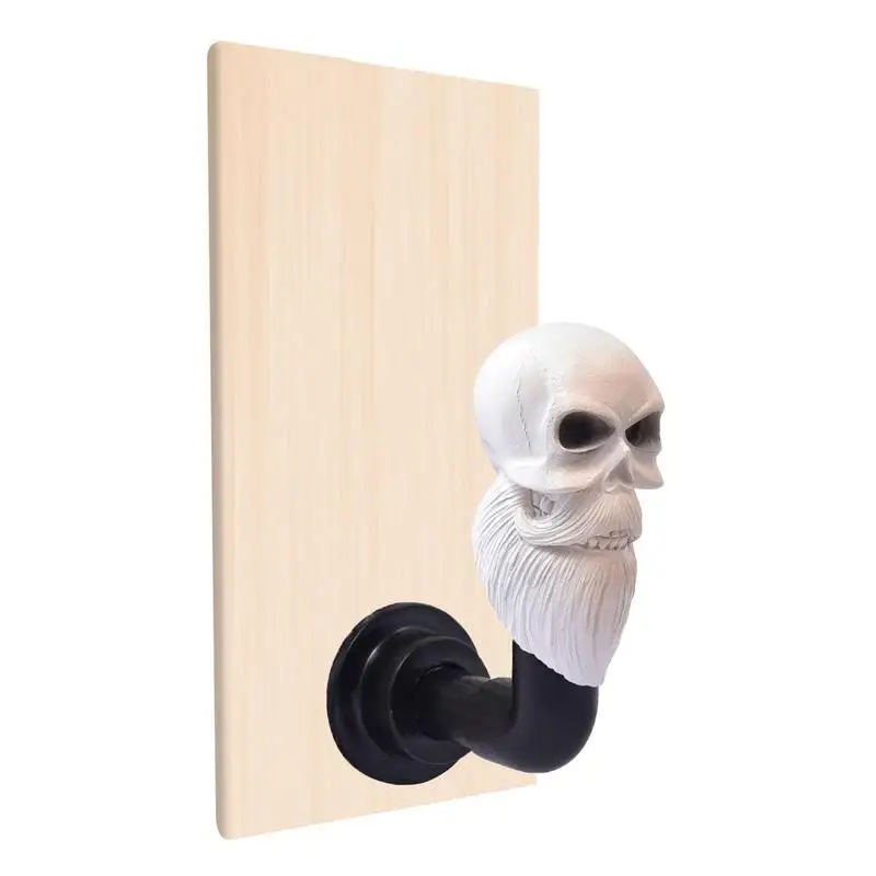 

Skull Helmets Holder Motorcycle Helmets Skull With Beard Helmets Holder Stand Wall Mount Display For Motorcycle Hats Jacket Bags