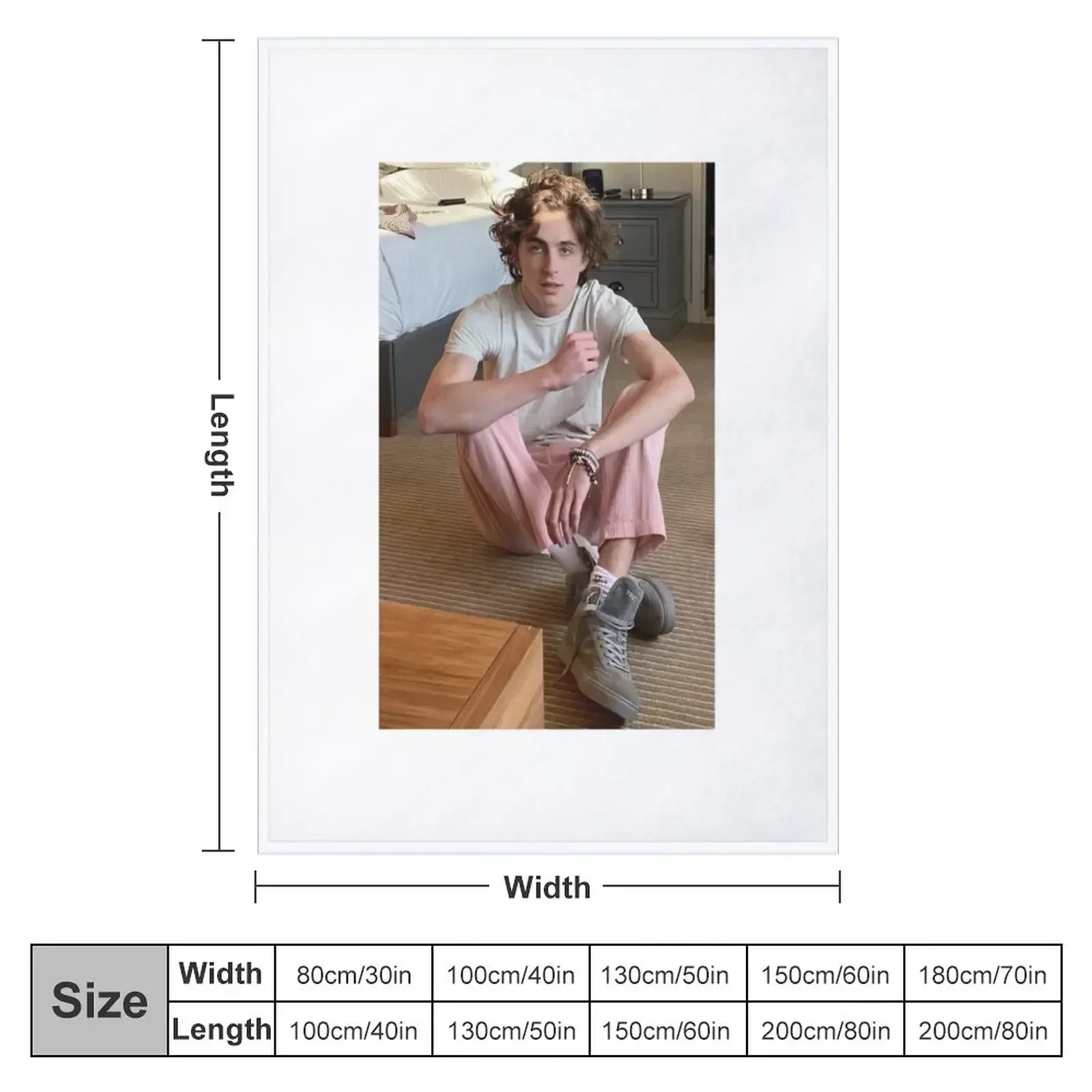 Новое одеяло Timothée Chalamet Pinky диван-кровать идеи подарков на день Святого Валентина