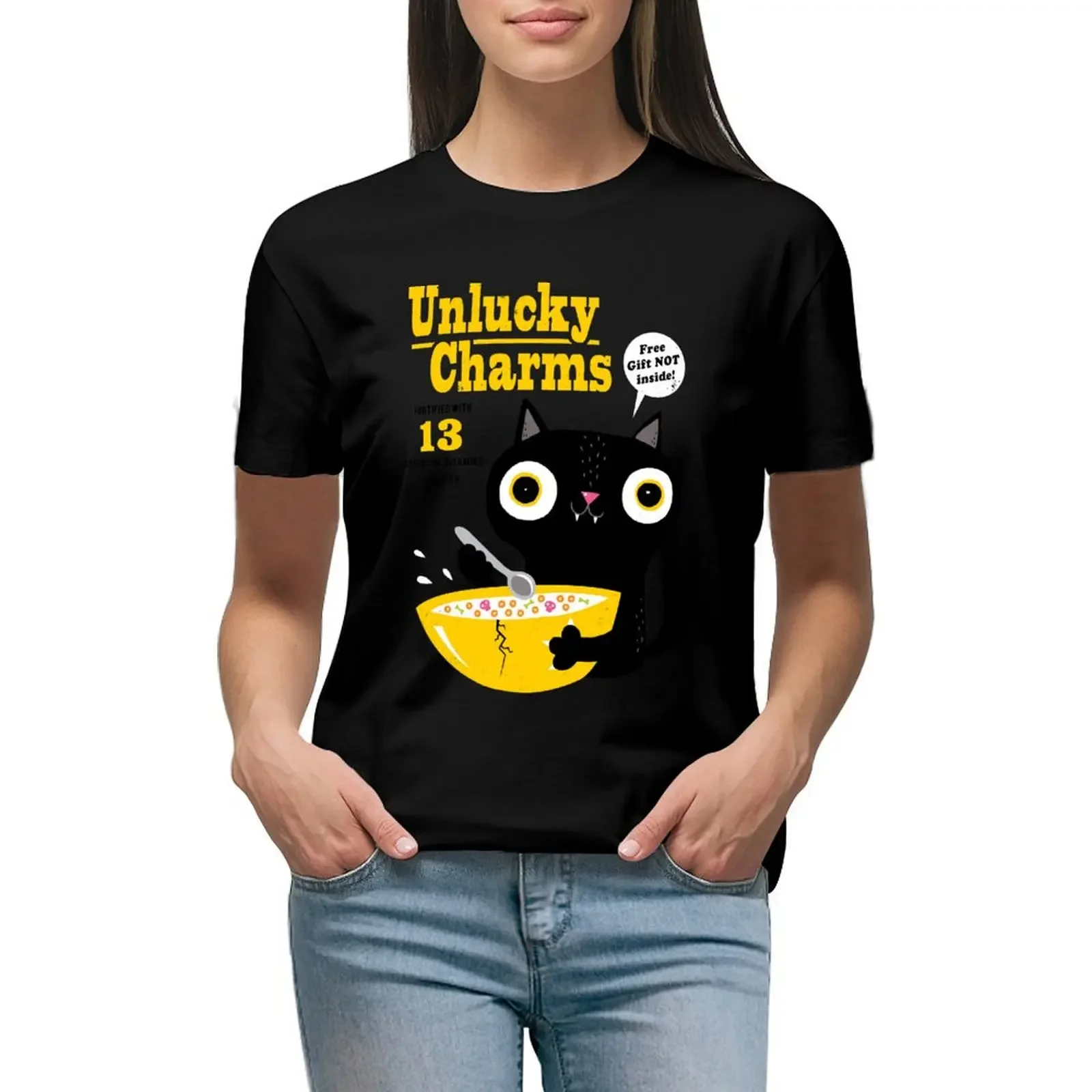 Неудачная футболка с подвесками милая одежда блузка эстетическая белая платье