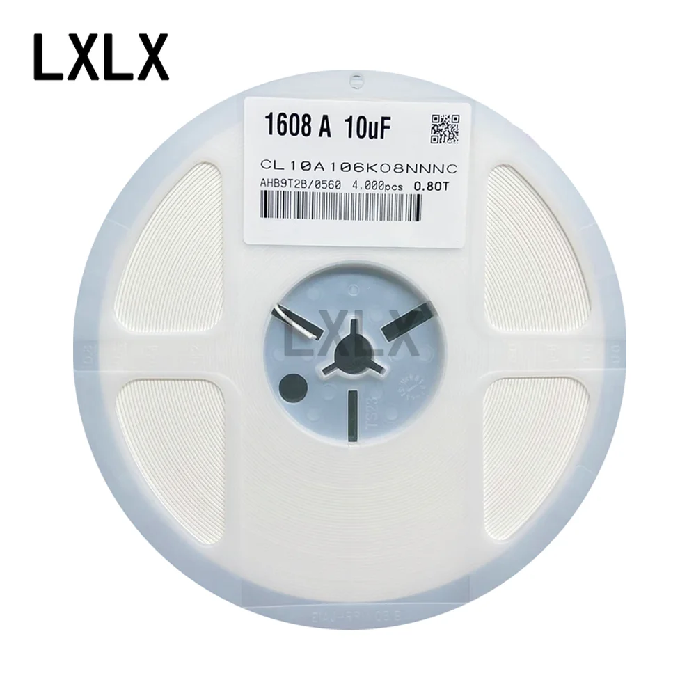 

4000pcs (one Tray) SMD Capacitor 0603 10UF 106M 106K 6.3V 10V 16V 25V 50V