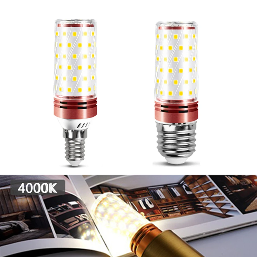 

LED лампа кукуруза RnnTuu белая 6500K/ тёплая 3000K/ нейтральная 4000K E14/E27 6/9/12Вт