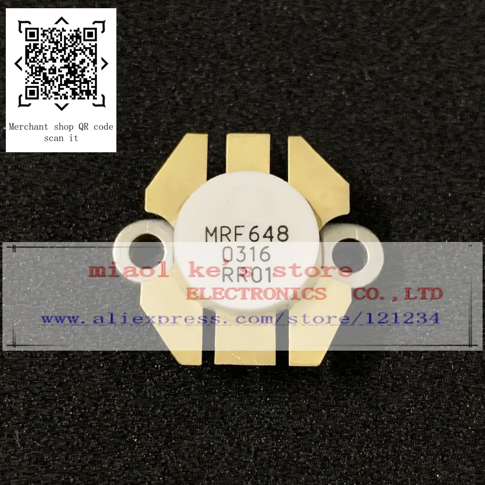 

100%Original: MRF648 mrf648 MRF 648 [ 12.5-36V 11A 60W 470MHz ] - High-quality original transistor