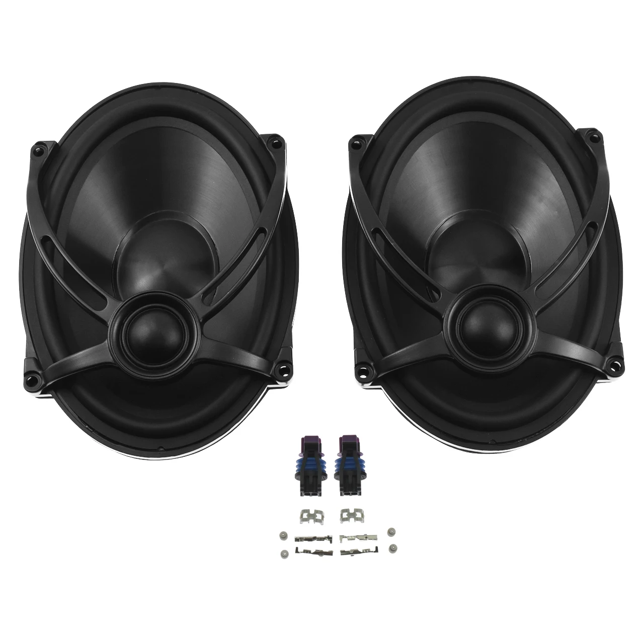

Мотоцикл 5 "x 7" седельная сумка крышка колонки для Harley Touring седельная сумка крышка Road King Electra Street Glide CVO FLHT FLTR FLHR 94-22