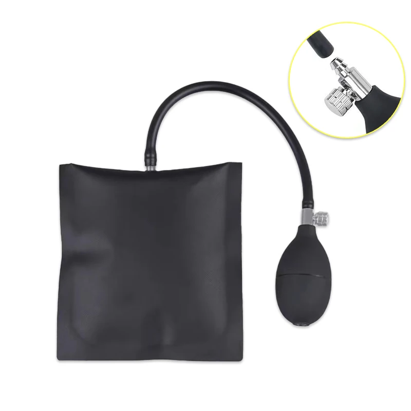 Черная воздушная помпа, клиновидный слесарный надувной подшипник, ручные инструменты, набор для выбора открытой двери автомобиля, воздушная подушка безопасности, поставка для ремонта окон, 1 шт.