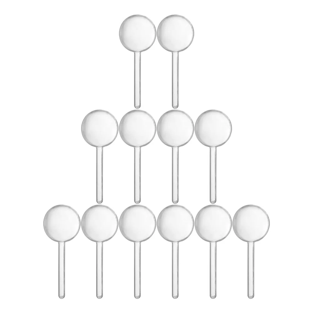 

12Pcs Kids Candy Box Wedding Round Plastic Candy Box Candy Wrapping Box Lollipop Packing Box