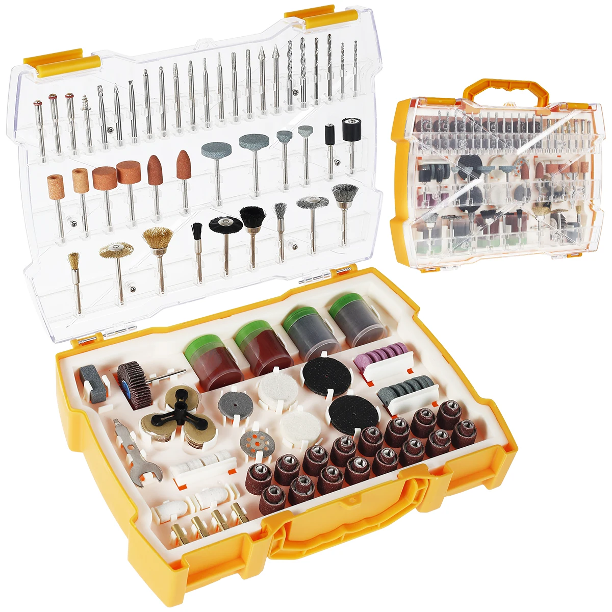 

302Pcs Mini Drill Accessories Kit Abrasive Rotary Tool Accesorios Bits Blades Discs Set For Dremel Sanding Cutting Grinding