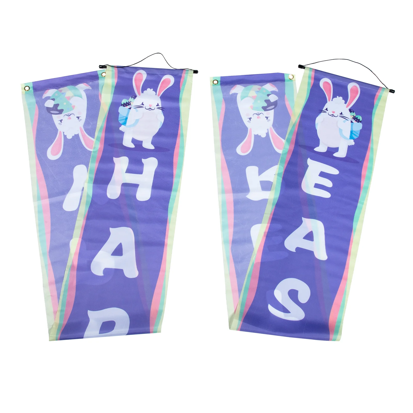 

1 пара пасхальных тематических знаков для Двери крыльца, пасхальные тематические дверные знаки, дверной Декор