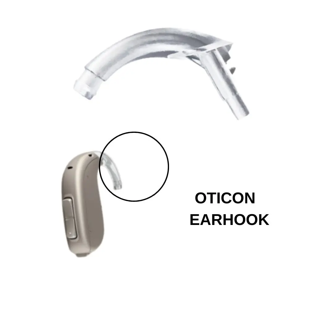 10 пар ушных крючков Oticon для слуховых аппаратов