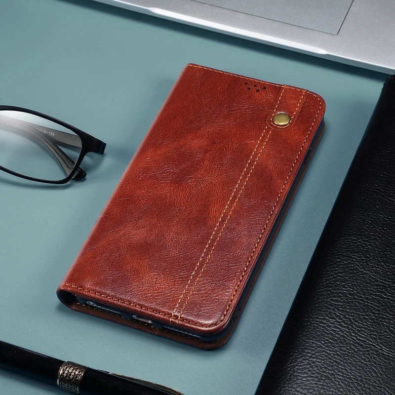 For Xiaomi Redmi Note 10 Pro Case Wallet Card Luxury Retro Leather Stand Magnetic Book Flip Cover For Redmi Note 10T 11 Pro Case