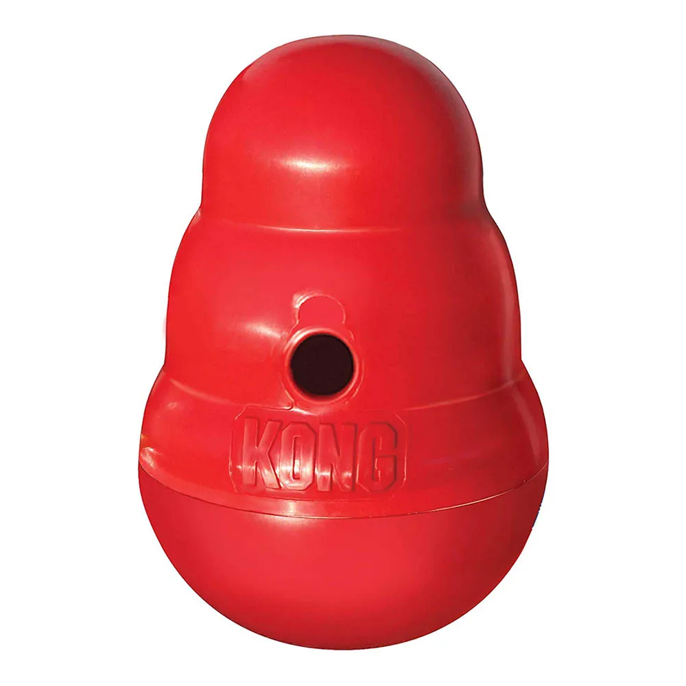 

KONG - Wobbler - Interactive Treat Dispensing Dog Toy, Dishwasher Safe