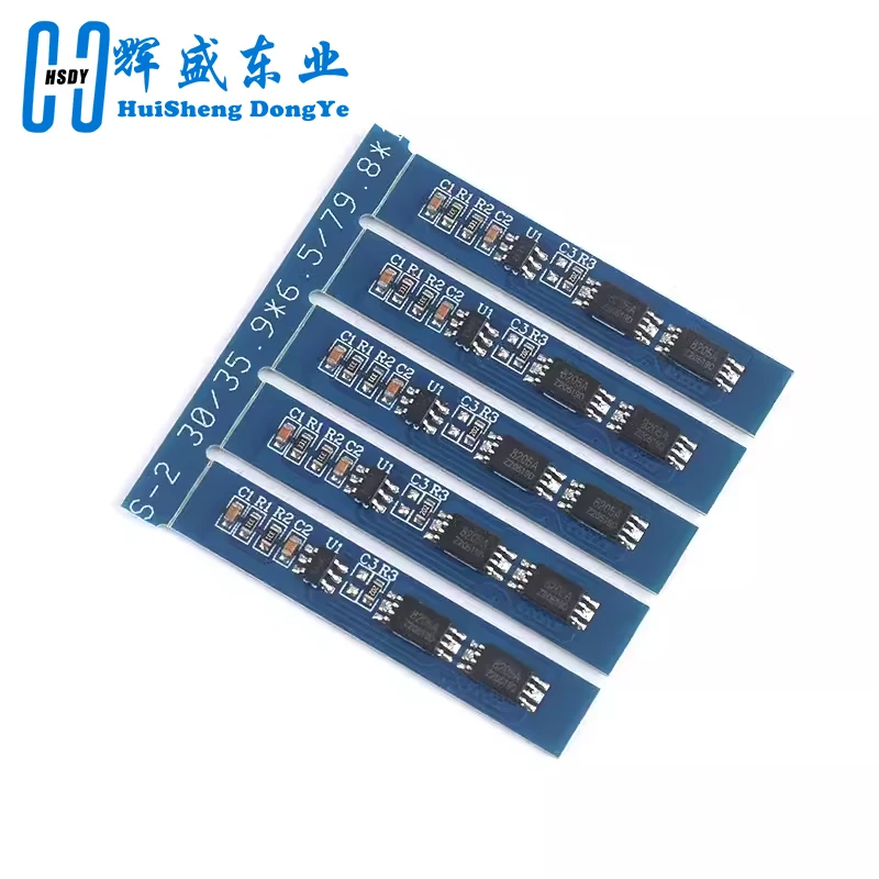 2S 3A литий-ионная батарея 7 4 В 8 18650 плата защиты зарядного устройства bms pcm для