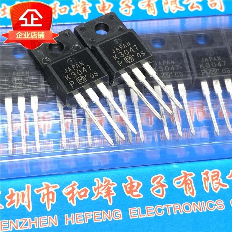 

10pcs 100% orginal new 2SK3047 K3047 TO-220F FET 600V 3A