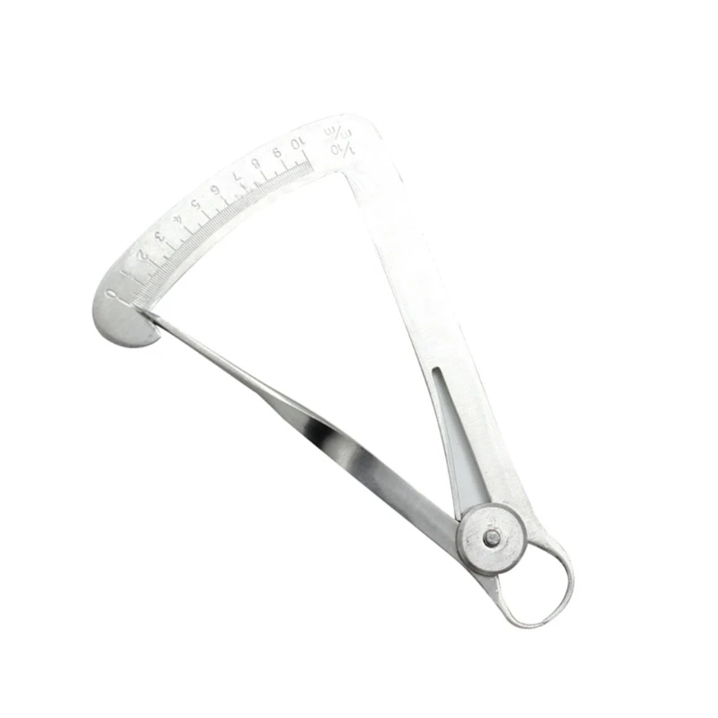 

Изогнутый стоматологический Калибр с прямым наконечником винт суппорта замок Калибр из нержавеющей стали для измерения стоматологический лабораторный инструмент Стоматологический материал 40JE