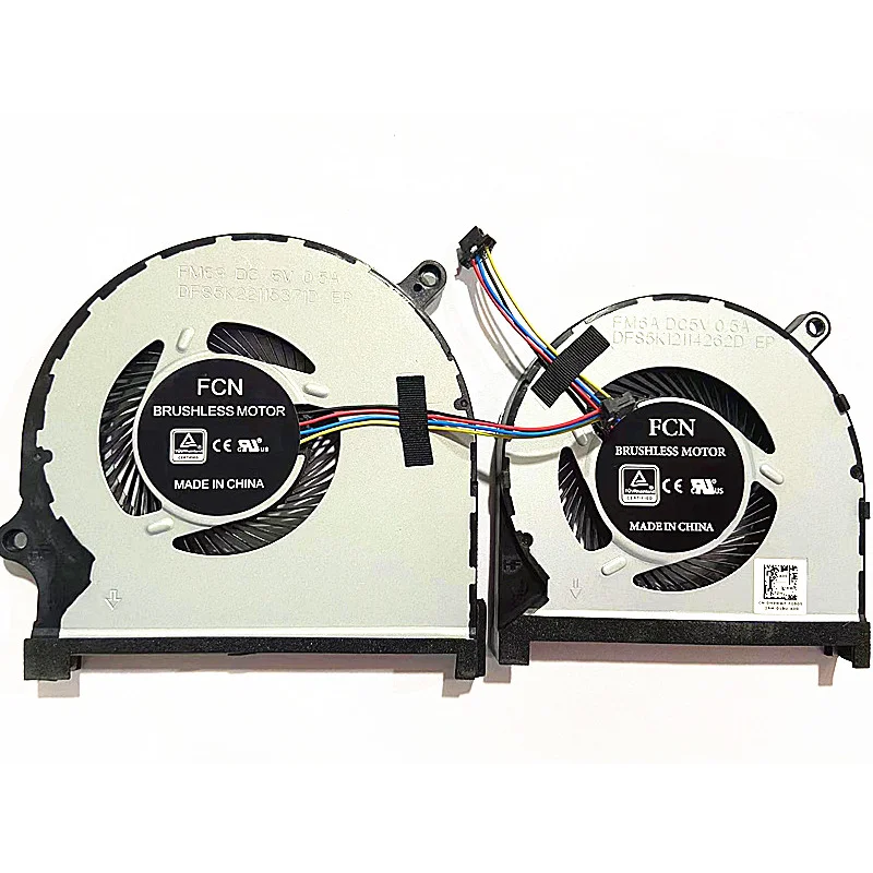 Оригинальный вентилятор ЦП для DELL 7000 Insprion 15 7590 7591 P83F вентилятор 0MPHWF 0861FC охлаждающий вентилятор для ноутбука