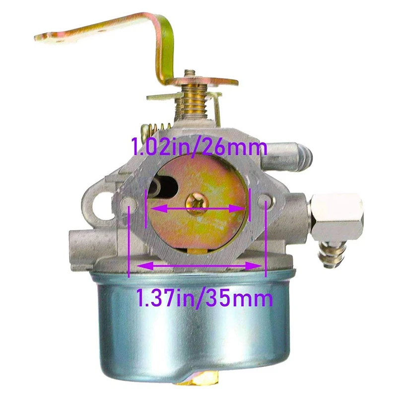 640152 Карбюратор (с воздушным фильтром 33268 + свеча зажигания топливопровод) для Tecumseh