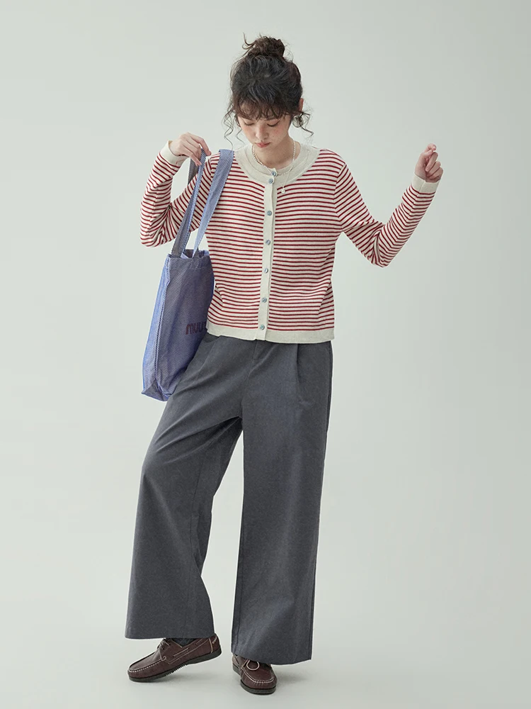 Оригинал North Island Amuu японская мода искусственный вязаный топ из двух предметов в