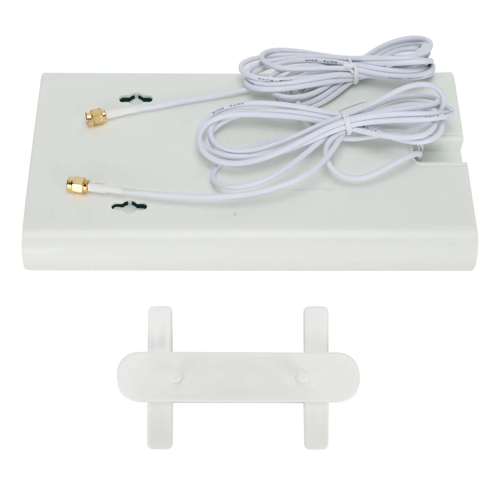 30dBi High Gain 4G WIFI Flat Antenna 700 MHZ to 2700 MHZ Signal Amplifier for Indoor Desktop Wall With 2 Meters Male
